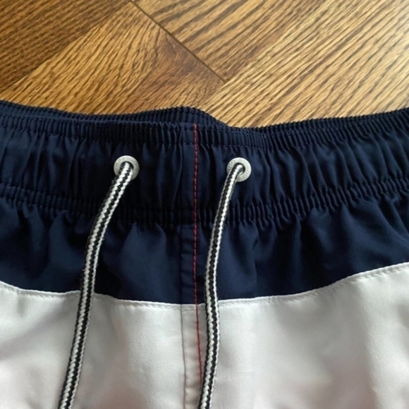 Speedo Tricolor Colorblock Men's Board Shorts Surfer Lined Swim Trunks XL EUC - Picture 4 of 8
